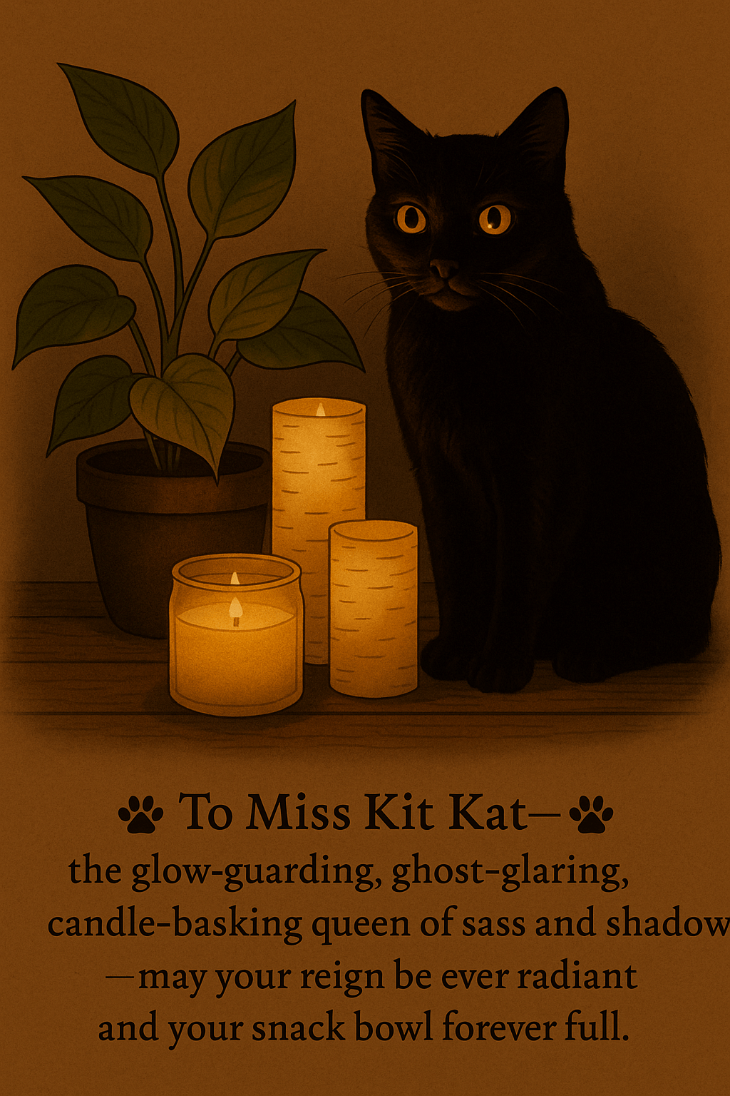 Candlelight, Catitude, and the Keeper of the Glow: An Evening with Miss Kit&nbsp;Kat