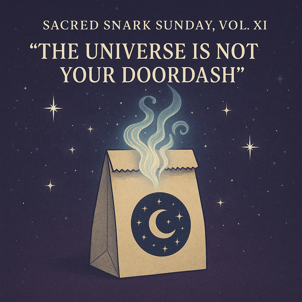 “The Universe is Not Your&nbsp;DoorDash”