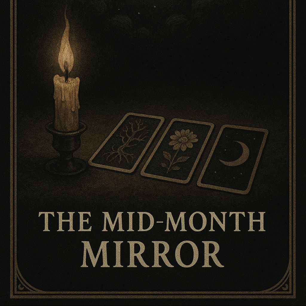 🌕 Oracle & Lantern Vol. 17 — The Mid-Month&nbsp;Mirror