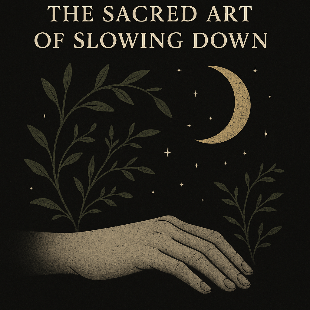 🌿 The Sacred Art of Slowing&nbsp;Down