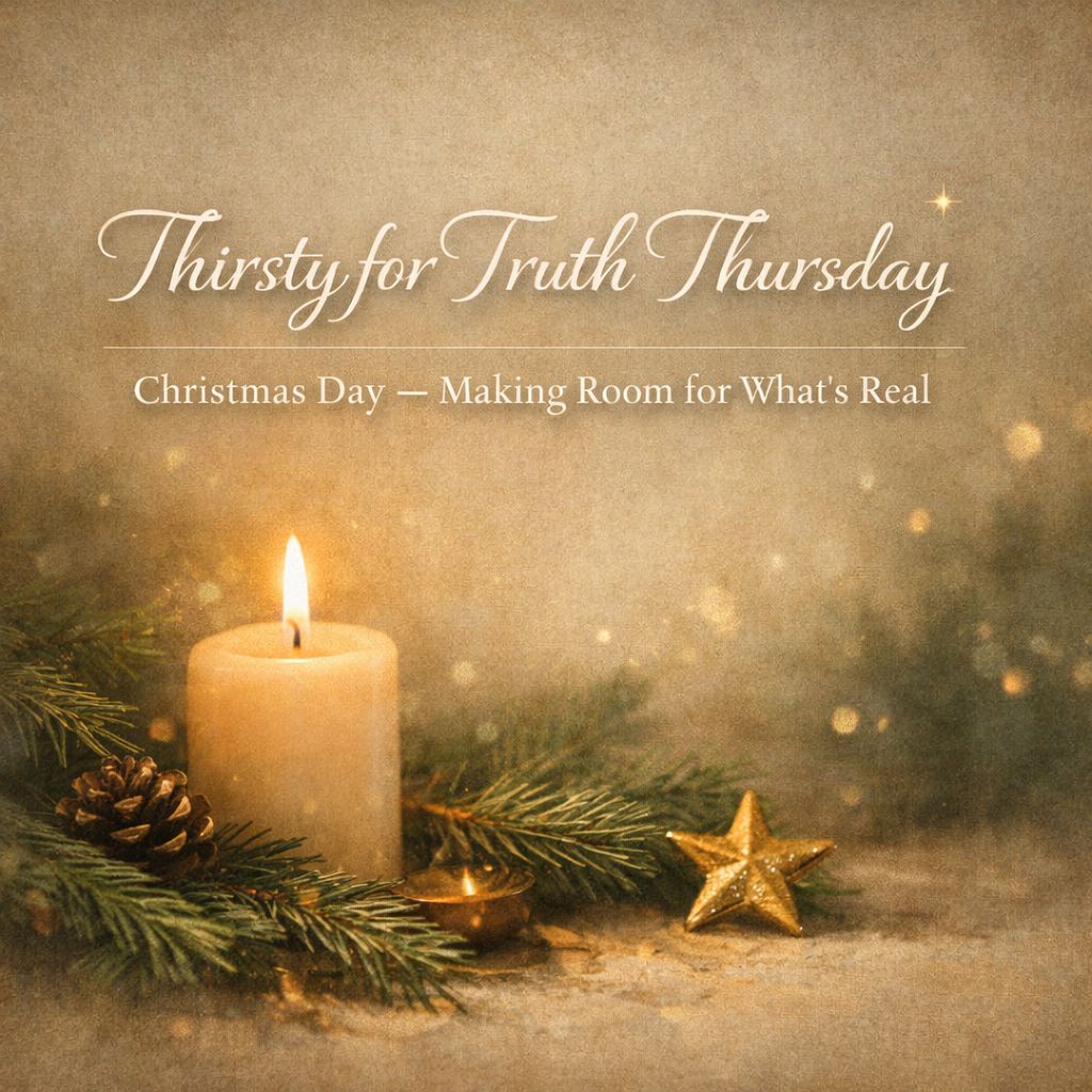 🎄 Thirsty for Truth&nbsp;Thursday