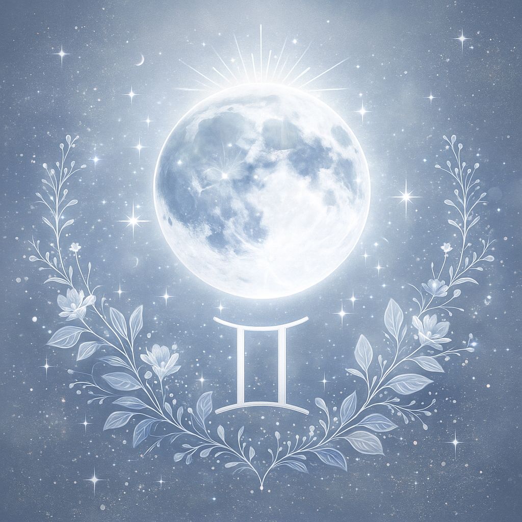 ✨ Full Moon in Gemini — When the Mind Opens and the Truth&nbsp;Breathes