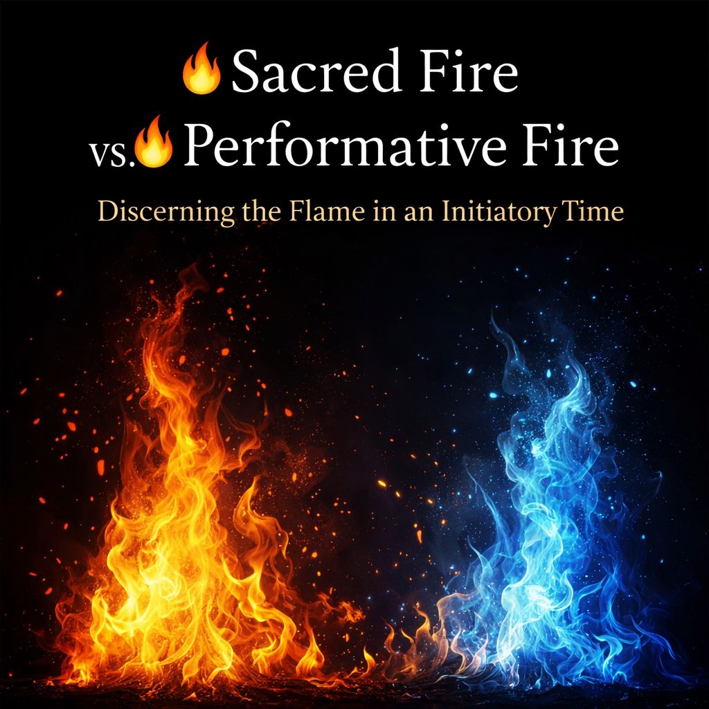 🔥 Sacred Fire vs. Performative&nbsp;Fire
