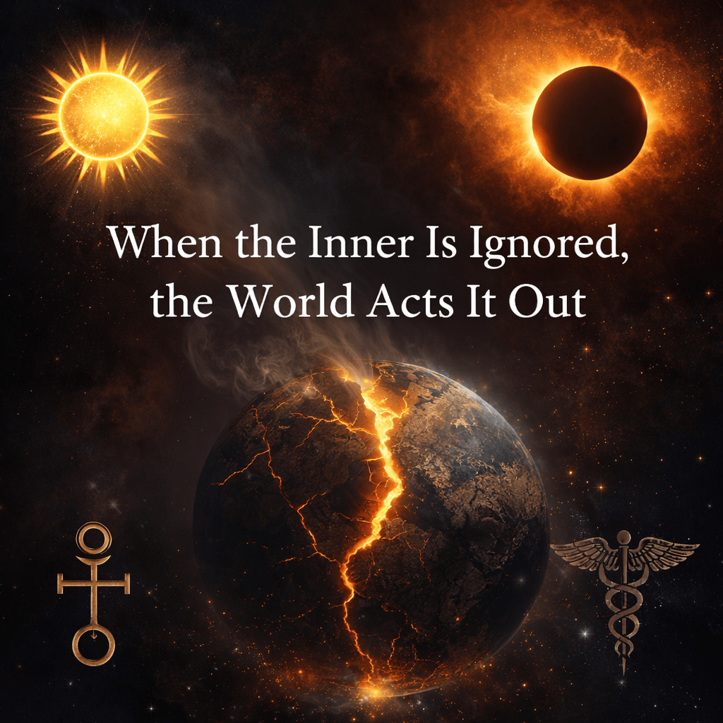 🌒 When the Inner Is Ignored, the World Acts It&nbsp;Out